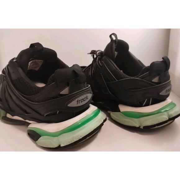 Balenciaga Track Trainer Black/Green Glow Men’s Size 9 USA Size 42 EU main image 16